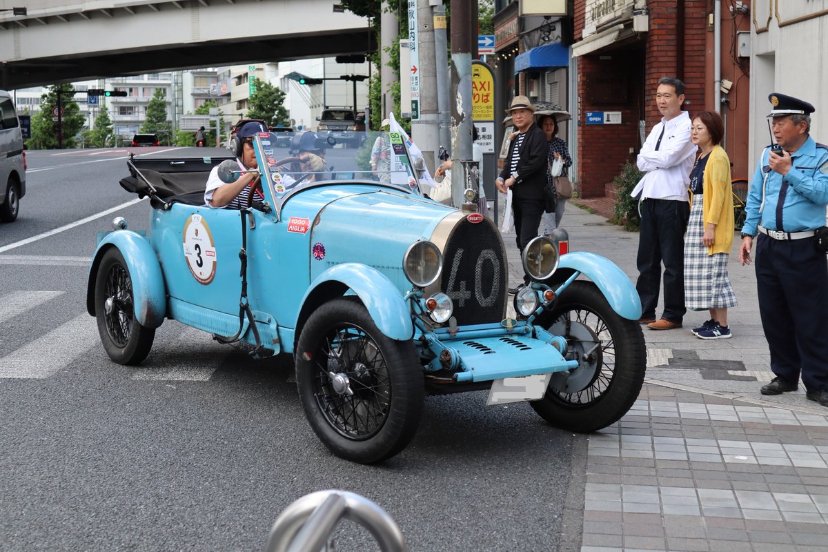 横浜元町・クラシックジャパンラリー2019・No.3-Bugatti T40